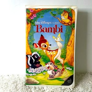 - 🍒 3 for 15 🍒 Disney VHS The Classics BAMBI (Black Diamond Edition)
